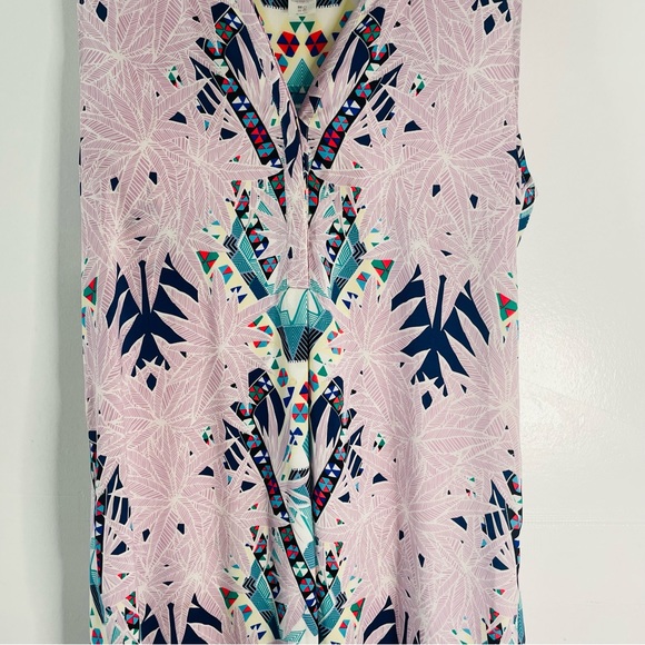 Mara Hoffman Pink Boho Maristar High Lo Shirt Dress - Picture 3 of 11